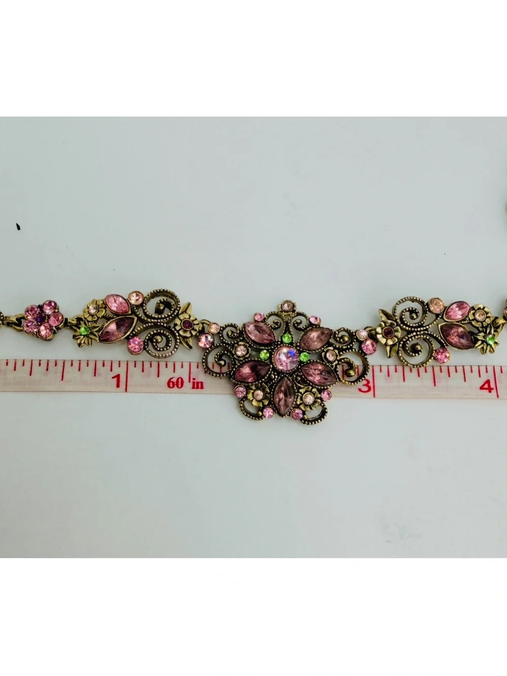 Vintage Avon Old Hollywood silhouette Silhouette Ornate Choker Necklace